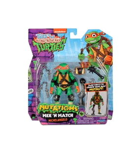 Teenage Mutant Ninja Turtles Mix 'N Match Michelangelo Figürü 11 cm