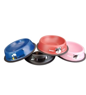 Keypet Çeşitli Renk Çelik Kedi ve Köpek Mama Kabı 18cm 16oz