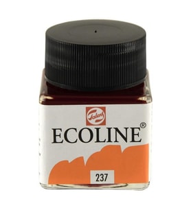 Talens Ecoline Sıvı Suluboya 30 ml. 237 Deep Orange 
