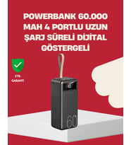 Led Ekranlı Çok Fonksiyonlu Taşınabilir Şarj Ünitesi