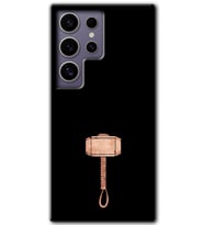 Galaxy S24 Ultra Kılıf HD Desen Baskılı Kılıf - Thor Çekiç