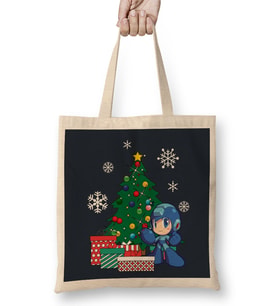 Mega Man Around The Christmas Tree Bez Çanta Uzun Saplı