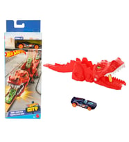 Hot Wheels HW City Nemesis Launcher - Vahşi Fırlatıcılar Dinozor
