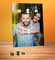 Kişiye Özel Sevgililer Günü Hediyesi A4 Boyutunda 99 Parça Puzzle - Anneler Günü Hediyesi