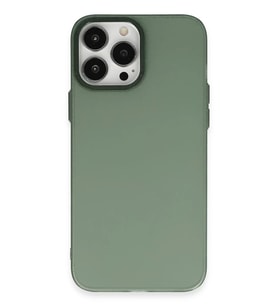 Newface Apple iPhone 14 Pro Max Kılıf Modos Metal Kapak - Koyu Yeşil