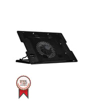 Torima CF-01 Tek Fanlı Laptop Soğutucu Cooling Pad Notebook Altlığı (Siyah)