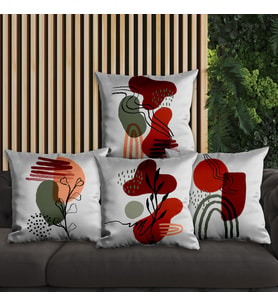 eJOYA Modern Tasarımlı 4'lü Yastık İçi Ve Kırlent Kılıfı 45cm 113708