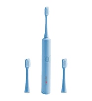 Aprilla ATB-8717 Titreşimli Değiştirilebilir Başlıklı Su Geçirmez Gövdeli Diş Fırçası (Mavi)