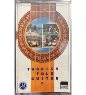 (Plak Değildir KASET tir) Ethem Adnan Ergil Turkish Folk Guitar - 3 Açılmamış Jelatininde Kaset