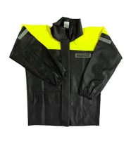 Forte Gt 1134 Motosiklet PVC Yağmurluk Cepli Alt Üst Takım M Beden Sarı (Siyah)