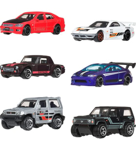 Hot Wheels Japon Temalı Çoklu Arabalar JLB23