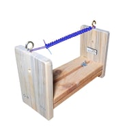 Barış Dizayn Doğal Ahşap Uzunluğu Ayarlanabilir Bileklik Örme Aparatı Halhal Bileklik Tahtası Stand (20-38cm)