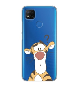 Xiaomi Redmi 9C / 10A Uyumlu Tigger Tasarımlı Şeffaf Telefon Kılıfı