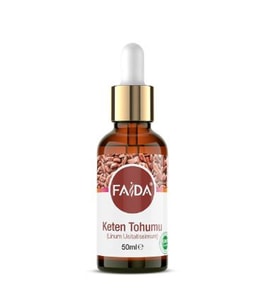 Faida Keten Tohumu Yağı-Linum Usitatissimun(50 ml)