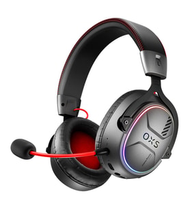OXS Storm G2 Siyah RGB PS5 Uyumlu 7.1 Virtual Surround Kablosuz Gaming Kulaklık