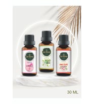Gül + Yasemin + Kiraz Çiçeği ( Oda Kokusu Aroma Terapi Buhurdanlık / Difüzör Yağı ) 3 Adet x 30 ML