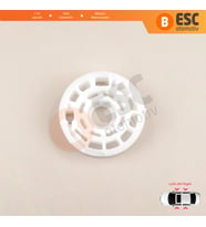 Mitsubishi Carisma DA 1995-2006 4/5 Kapı için Cam Kriko Tamir Makarası