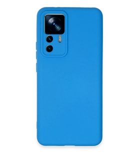 Mi 12T Pro Kılıf Nano içi Kadife Silikon - Mavi