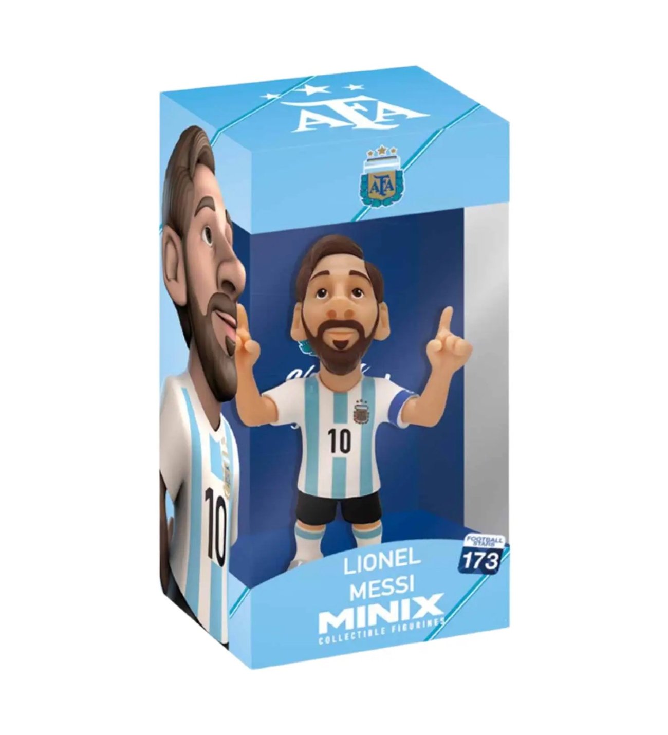 Minix Football Stars Arjantin Lionel Messi 12 cm Boyunda, İkonik