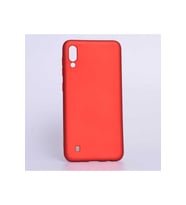 Samsung Galaxy M10 Uyumlu Kılıf Zore Premier Silikon Kapak (Kırmızı)