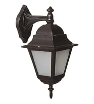 AVONNI BAP-68179-BSY-M2 Siyah Boyalı Dış Mekan Aydınlatma E27 ABS Polikarbon Cam 25x18cm