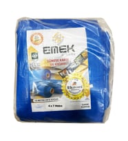 Emek Çadır Kumaşı Branda Tente UV Güneşlik Gölgelik Koruma Yağmur Su Geçirmez - 4x7 Metre - 1 Paket