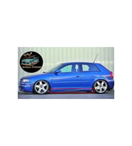 AUDİ A3 HB ZENDER MARŞPİYEL (1998-2003) SAĞ SOL TAKIM FİBERGLASS BOYASIZ