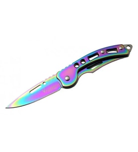 Alaska SDR-10X Gökkuşağı Çakı 15,5 cm Manuel, Kemerlikli (Çok Renkli)
