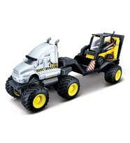 Maisto Builder Zone Taşıyıcı Tır Seti - Gri Tır