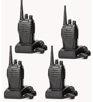 4 adet baofeng BF-999s telsiz seti siyah renk baofeng telsiz 4 adet set baofeng BF-999s el telsizi bf-888s bf-999s zt-v68 Telsiz Walkie Talkie + (KULAKLIK HEDİYELİ)