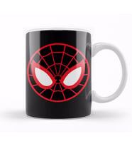 Spider Man Spider Face Kupa Bardak Porselen