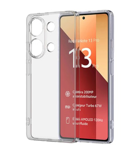 Logis Redmi Note 13 Pro 4G Kılıf Süper Silikon Şeffaf