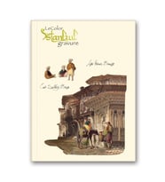 İstanbul Gravür Mini Journal Çizgili Külliye