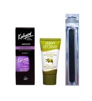 Kalyon Oje Kurutucu Sprey 17 ML + Dalan Krem 20 Ml + Tırnak Törpüsü