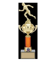 ODAK KUPA - Figürlü Kupalar - Atletizm Kadın Figürlü Kupalar FG-056 C - 41 cm