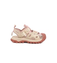 Guja Bej Cırtlı Hafif Unisex Çocuk Spor Sandalet 25Y614 F (Pembe)