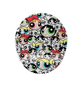 Powerpuff Desenli Bilek Destekli Mouse Pad
