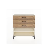 Arges Şifonyer Tek Raflı 3 Çekmeceli 88x30x96 Aytaşı-Çam