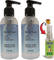 Ağrısız Yaşam Jeli 2 Adet Mikro Küre Teknolojisi 150 ml Ağrılarınıza Teskin Jeli + Çörek Otu Yağı