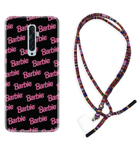 Oppo Reno 2Z 4 Lite 4 Pro 5 6 7 A31 Kılıf Boyun Asklı Rasta Silikon Barbie 1404