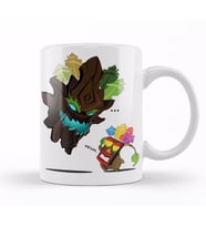Maokai  Mascara Crash Kupa Bardak Porselen