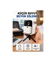 Ultra HD Taşınabilir Projektör 1920x1080 Görüntü Kalitesi