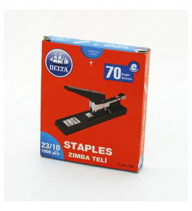 DELTA 23/10 Zımba Teli Beyaz - 1000'lik -1 KUTU