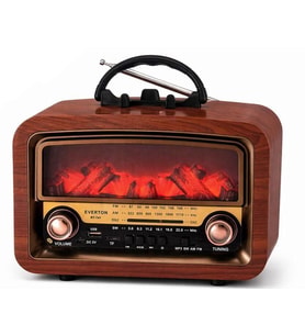 RT-741 Şömine Tasarımlı ve Görünümlü BÜYÜK , Nostalji Bluetooth/USB/Sd/ Radyo Mp3 Player Müzik Kutusu