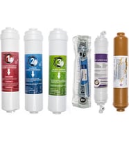 SULOOK TÜM KAPALI KASA SU ARITMA CİHAZLARINA UYUMLU INLINE 6'LI FİLTRE SETİ LG MEMBRANLI