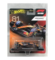 Hot Wheels Premium Formula 1 2025 Mclaren F1 Team No:81 Oscar Piastri 1:64 Diecast Model Araba