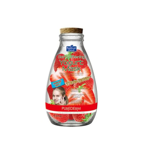 Purederm Yoğurtlu Çilekli Yıkanabilir Maske