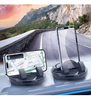 Numaratörlü Güçlü Yapışkanlı 360 Derece Dönebilen Su Geçirmez Araç İçi Telefon Tutucu Plastik Aparat