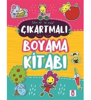 Çıkartmalı Boyama Kitabı ( Hediyeli)