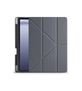 Huawei Honor Pad X9 11.5 Kılıf Kalemlikli Mars Tablet Kılıfı - Koyu Gri